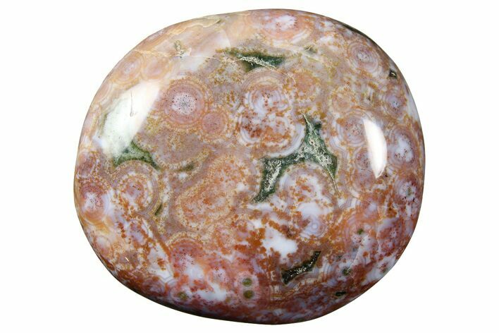 Polished Ocean Jasper Stone - Madagascar #261156